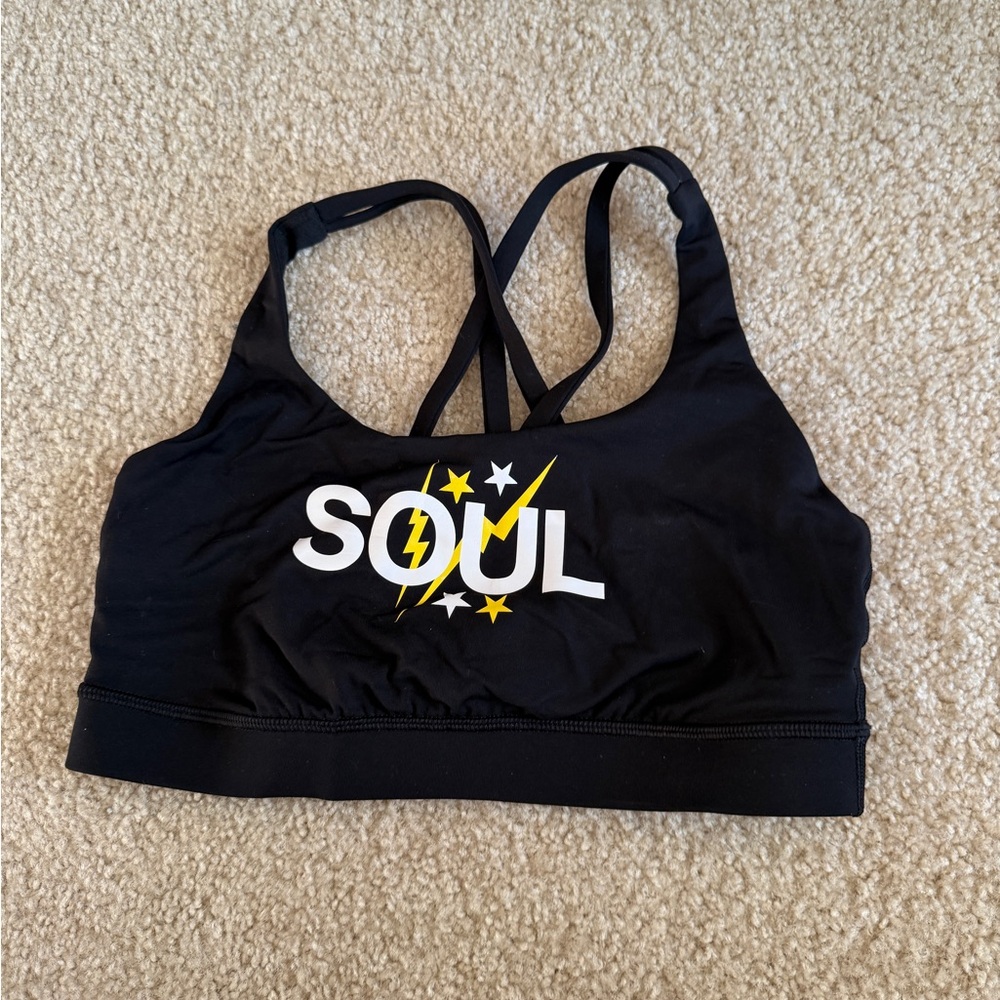 Lululemon Energy Bra Black Soulcycle